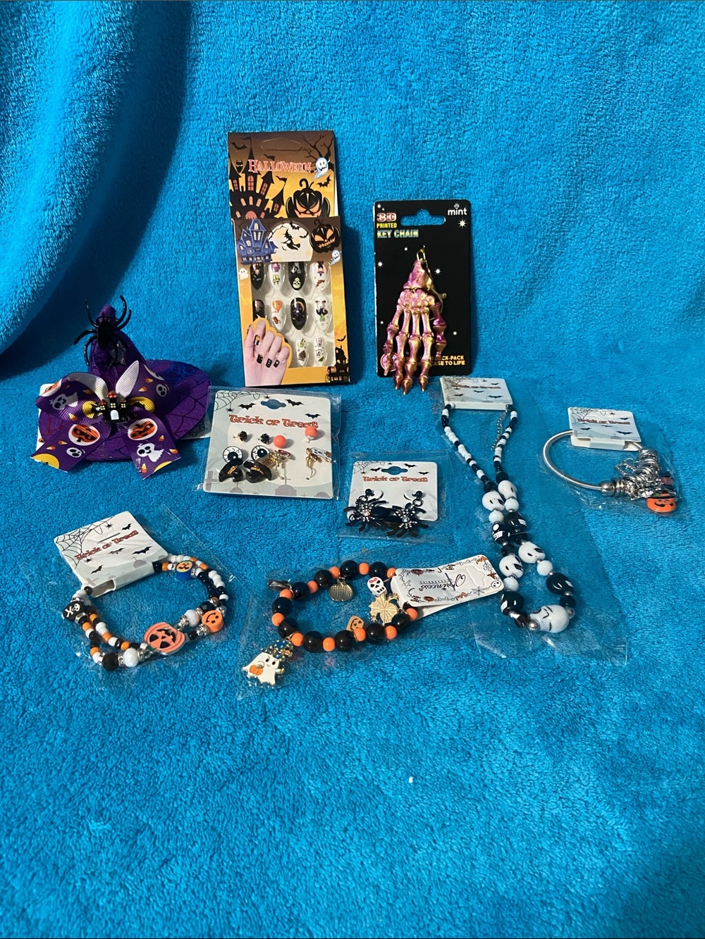 Halloween Costume jewelry and misc.